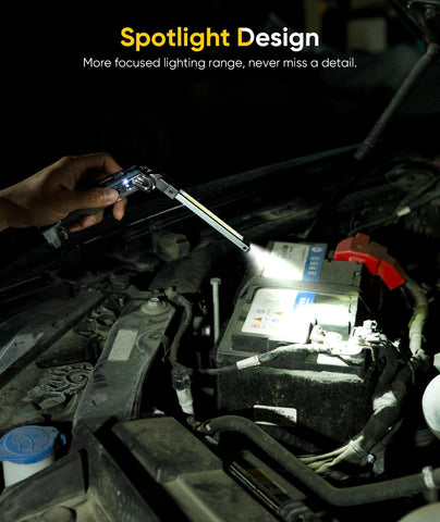 HOTLIGH power bank capable light can charge phones and small devices