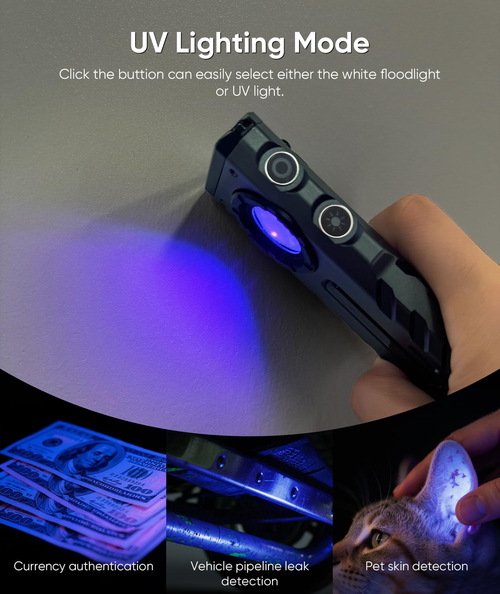 HOTLIGH ZF8313 Type-C fast charging keeps you ready with quick top-ups.