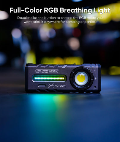 HOTLIGH ZF8313 UV mode aids trace detection and marking during tasks.