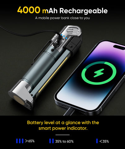 HOTLIGH rugged zinc alloy body for durable everyday use