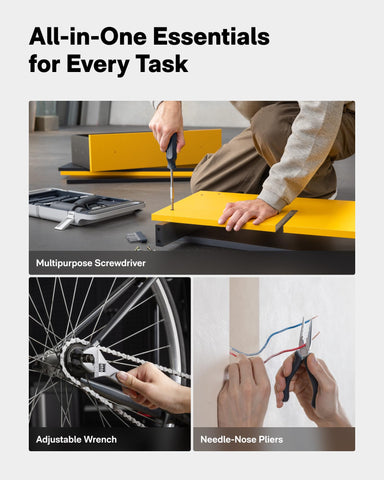 HOTO toolkit with 32 torque settings for precise control during tasks.