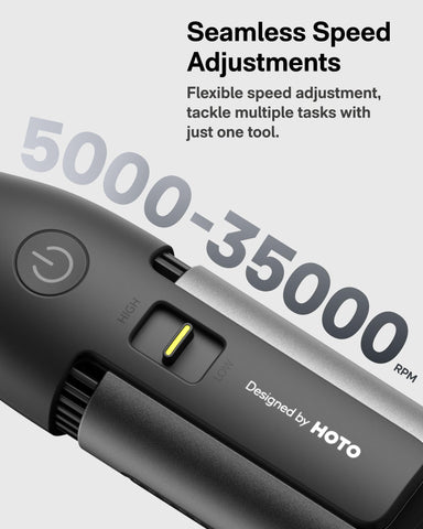 HOTO 3000mAh USB-C battery provides up to two hours of operation