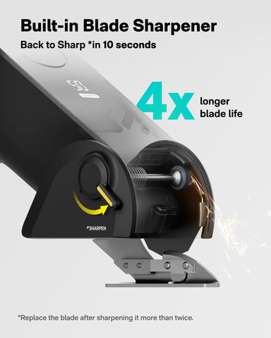 HOTO EdgeFlow ergonomic grip reduces hand fatigue during tasks.
