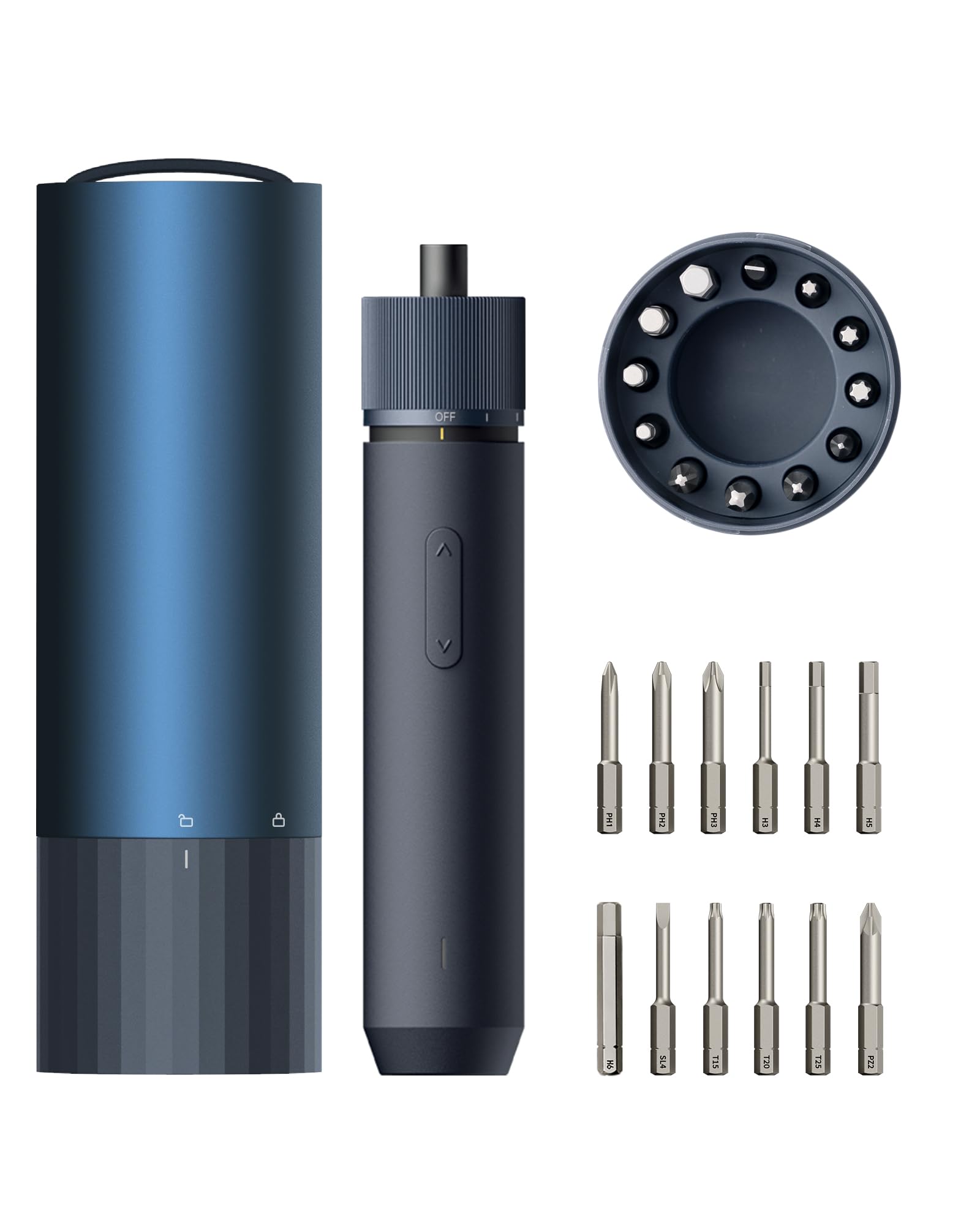 HOTO electric screwdriver rechargeable for quick repairs