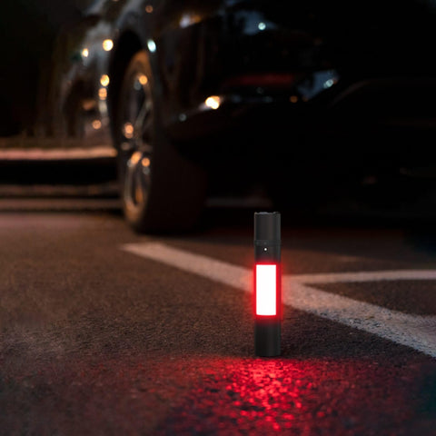 HOTO Emergency Flashlight Type-C charging enables quick recharging on the go.