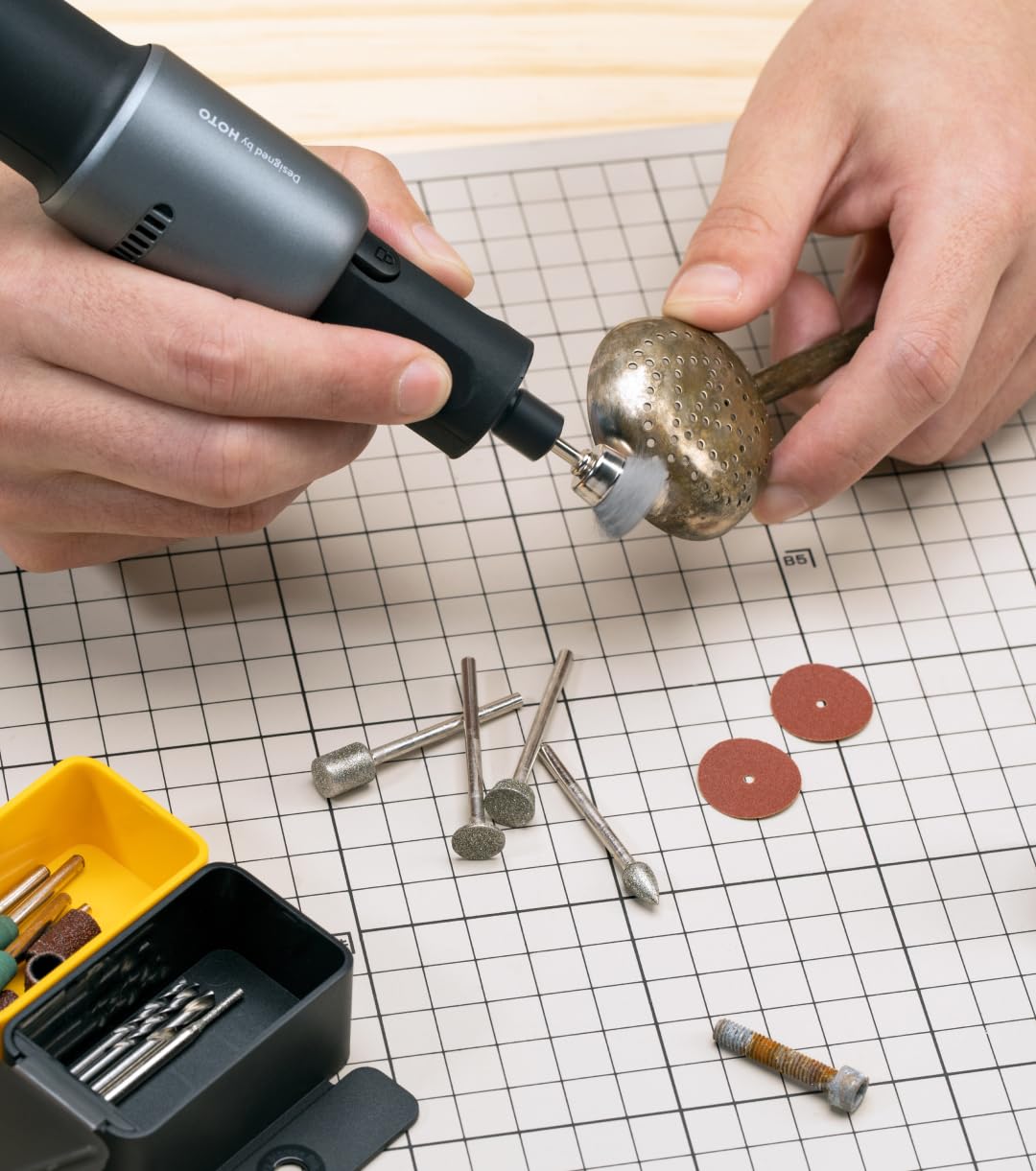 HOTO engraving and carving bits for detailed decorations.