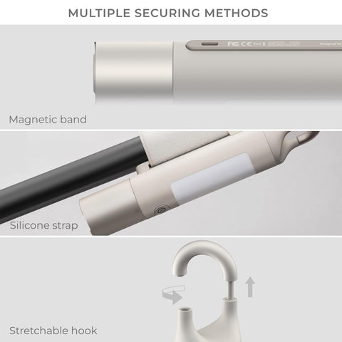 HOTO Flashlight Duo USB-C rechargeable with hidden connector