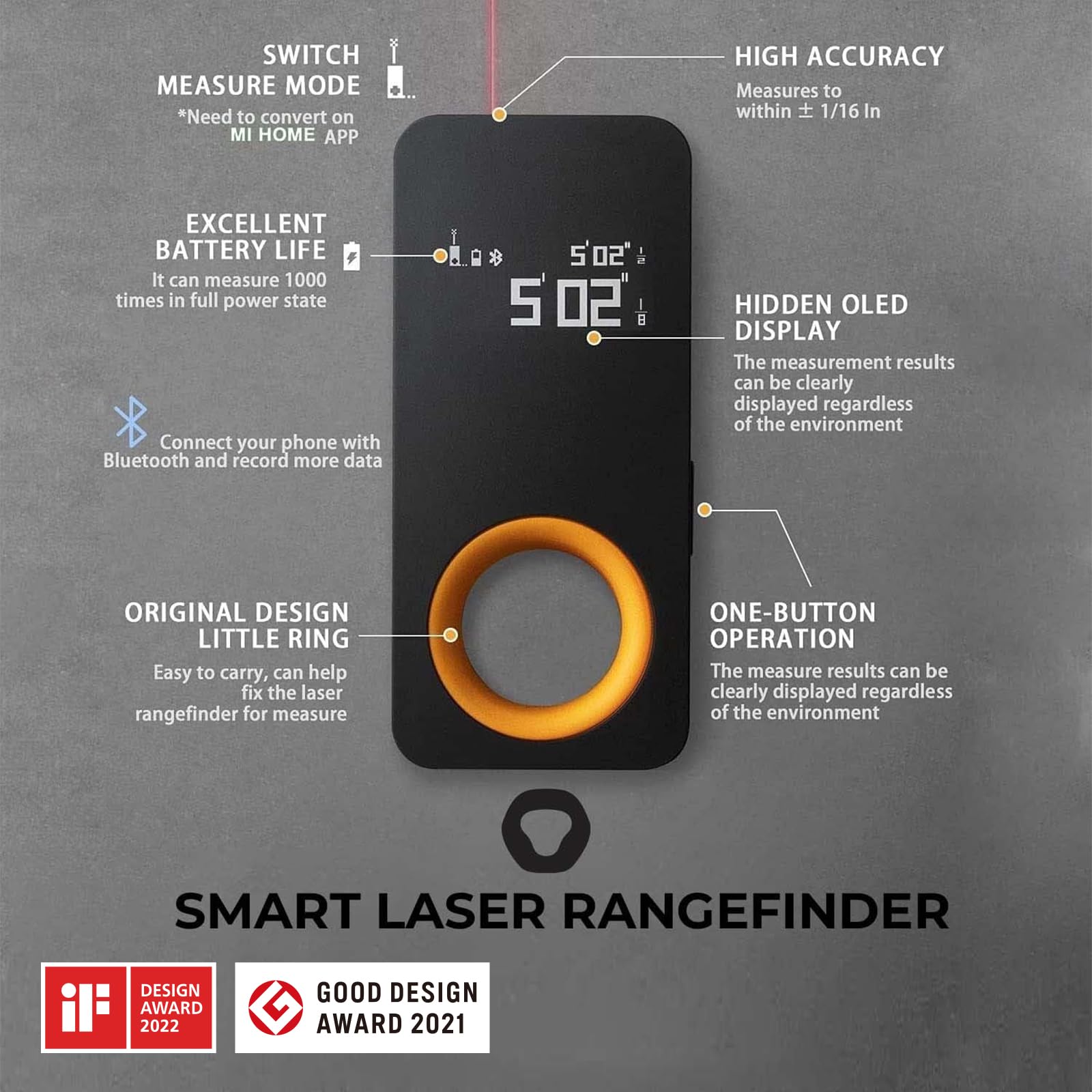 HOTO quick measurement in seconds accelerates DIY tasks