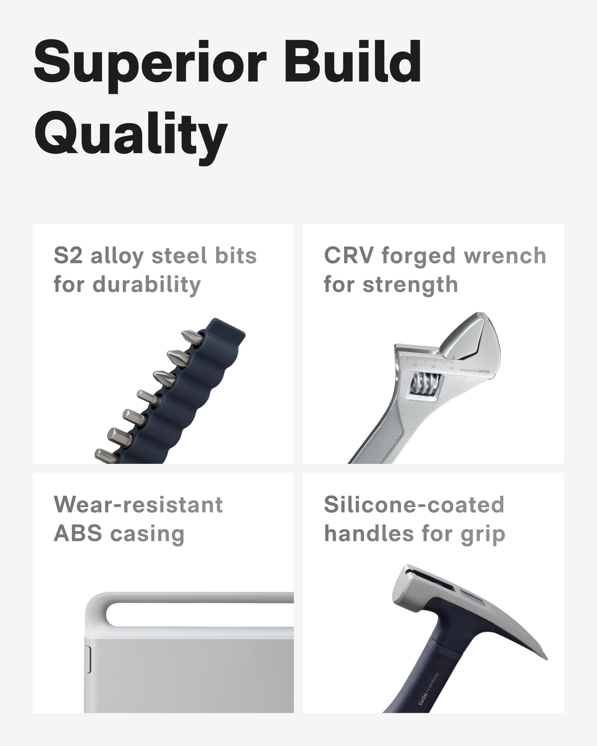 HOTO magnetic nail starter aids quick one-handed nail placement.