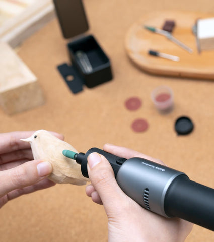 HOTO sanding, grinding, cutting, and polishing bits for multiple materials.