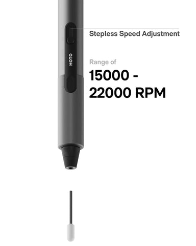 HOTO SNAPBLOQ R-A04 engraving pen function shown for delicate detailing