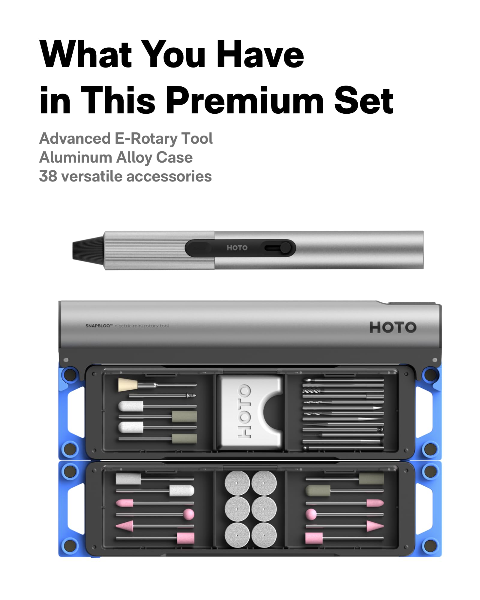 HOTO SNAPBLOQ R-A04 ultra-portable lightweight design for on-the-go DIY