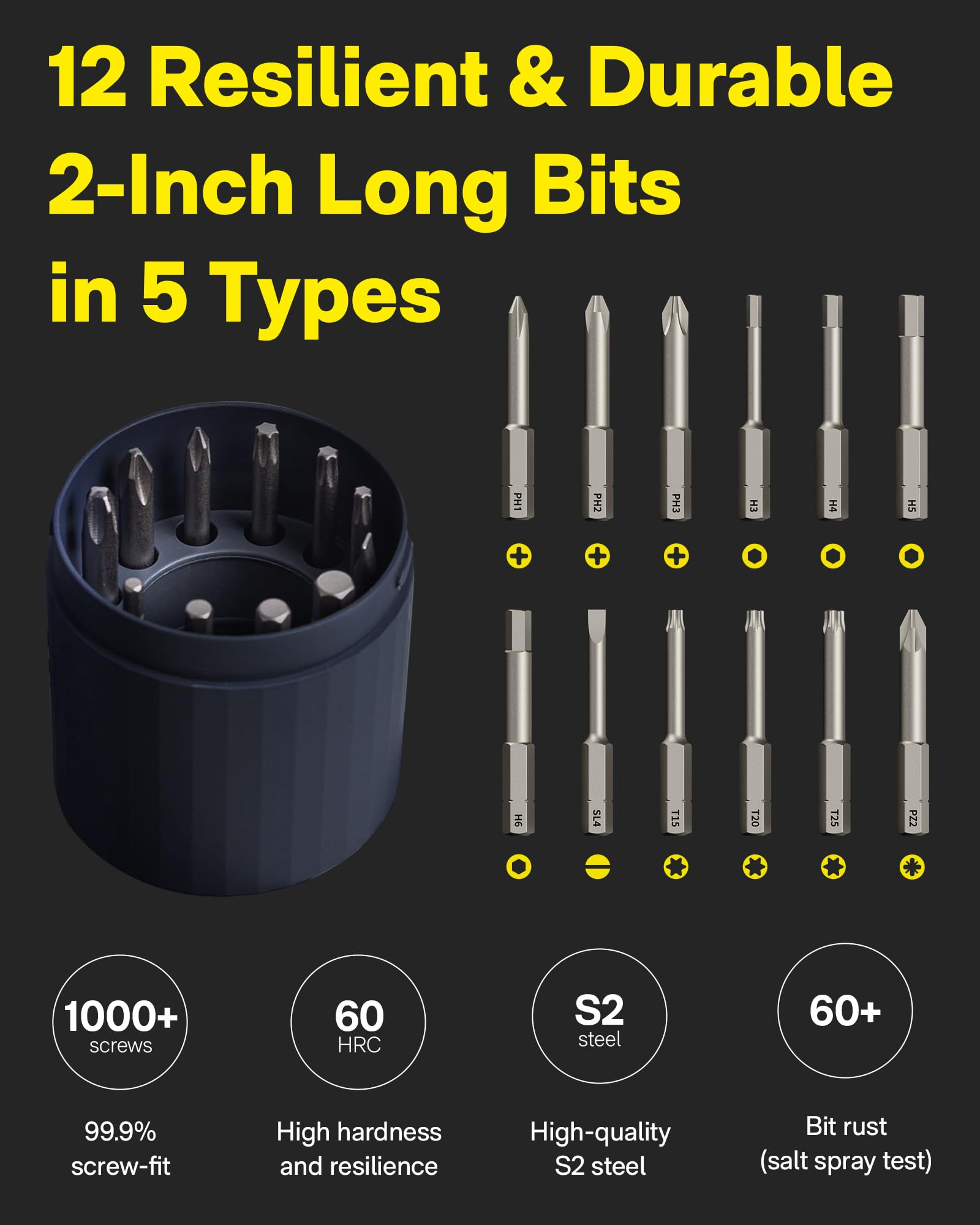 HOTO three torque settings for adaptable driving