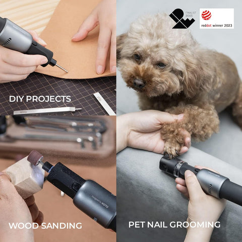 HOTO versatile materials compatibility supports wood, metal, ceramics, glass.