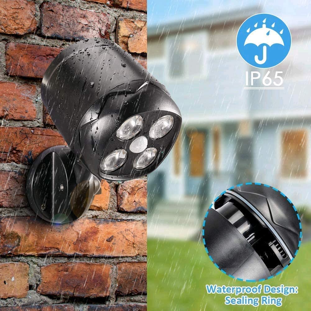 Hotomely smart PIR motion sensor light detects movement for hands-free nighttime visibility