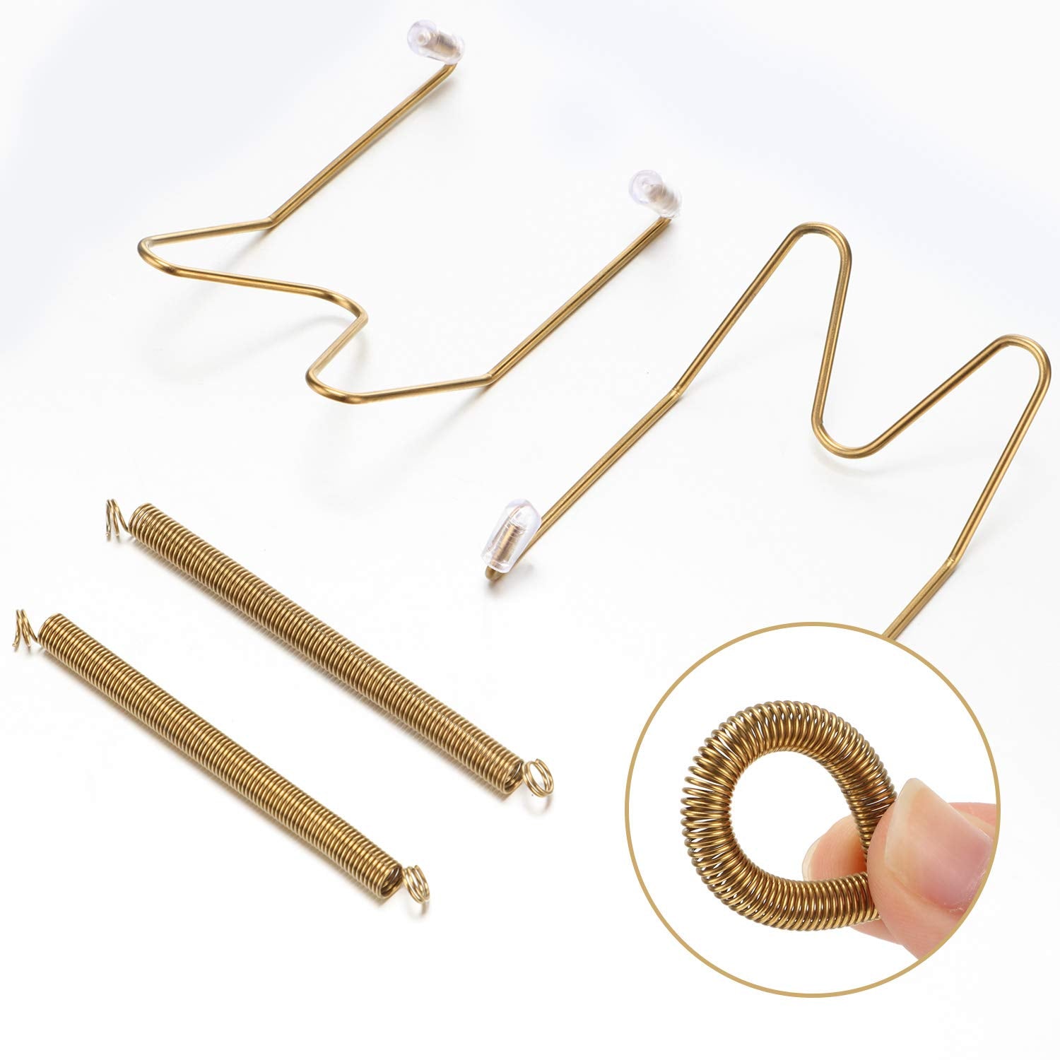 Hotop 6-8-10 inch plate hangers gold provide versatile sizing for varied plate dimensions.