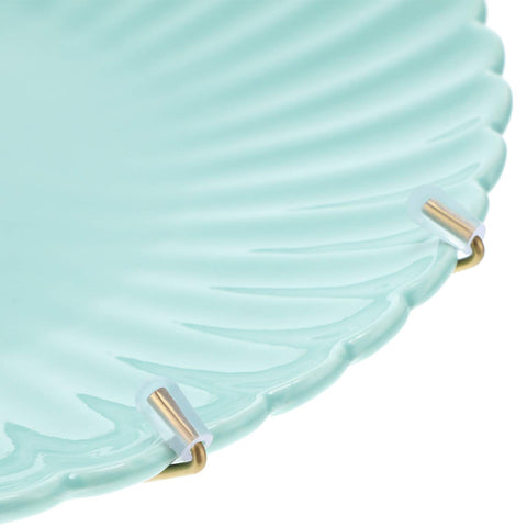 Hotop bumper guard plate hangers gold protect plates from scratches during display.