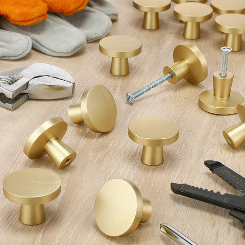 Hotop cabinet hardware screw assembly; easy installation with two screw lengths.