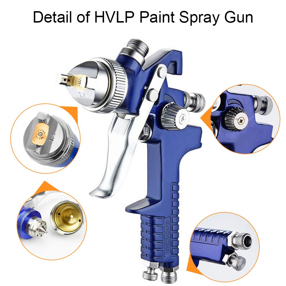 Hotorda spray gun being cleaned to highlight simple maintenance.