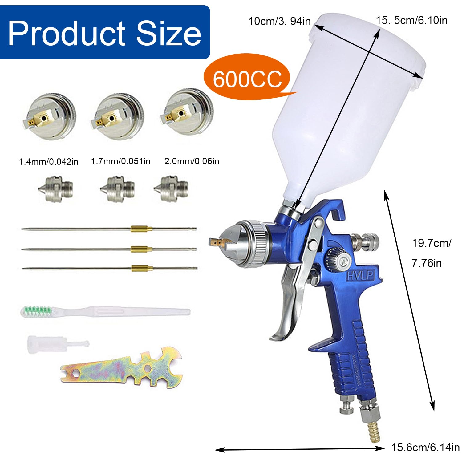 Hotorda ergonomic handle and lightweight build for comfortable operation.