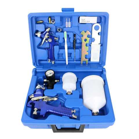 Hotorda HVLP spray gun with 0.8mm nozzle for precise automotive finish