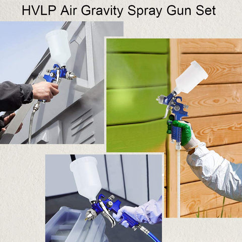 Hotorda HVLP spray gun with 1.4mm nozzle for thicker coatings