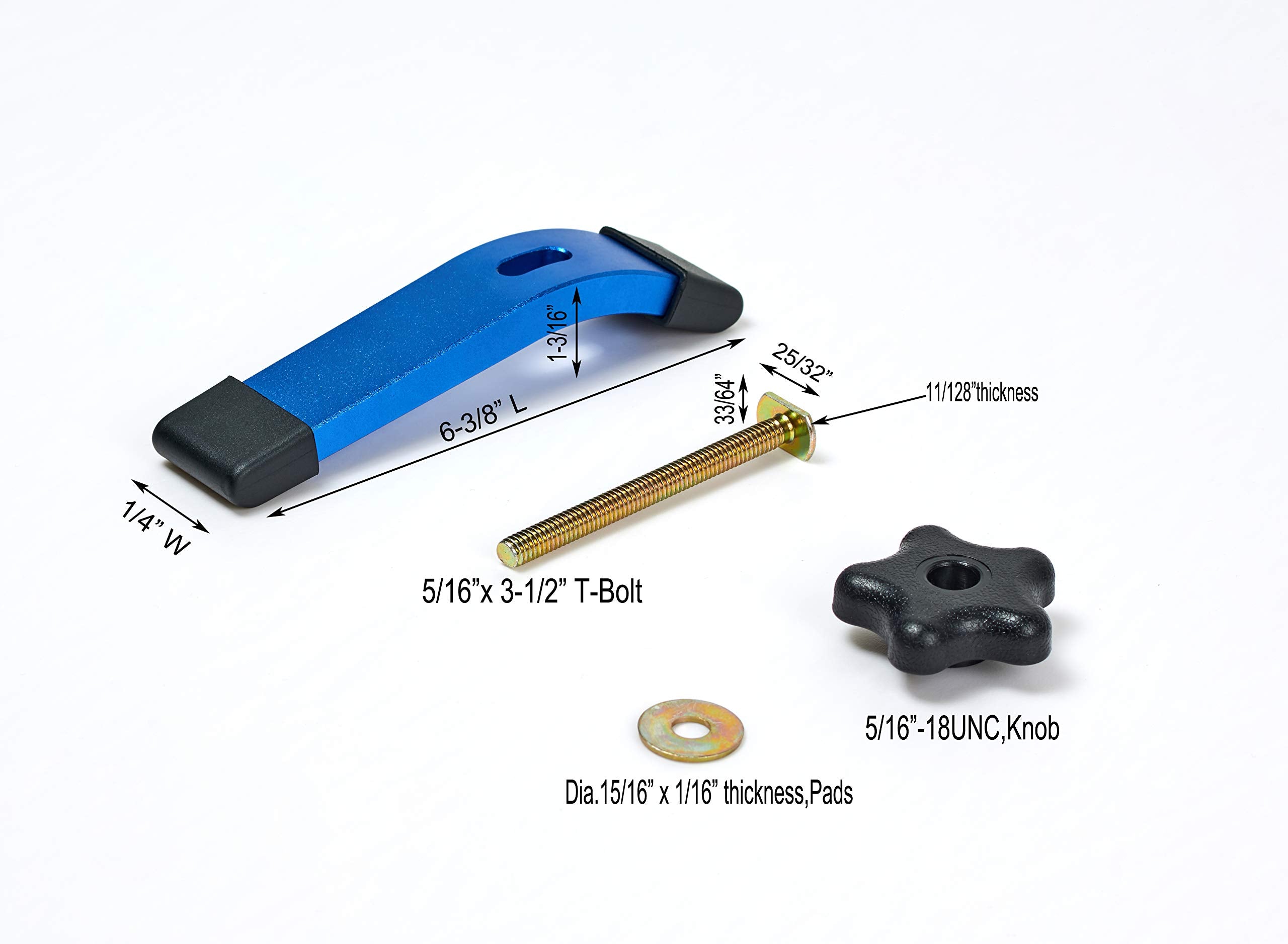 HOTTARGET T-bolts provide durable mounting for fast setup.