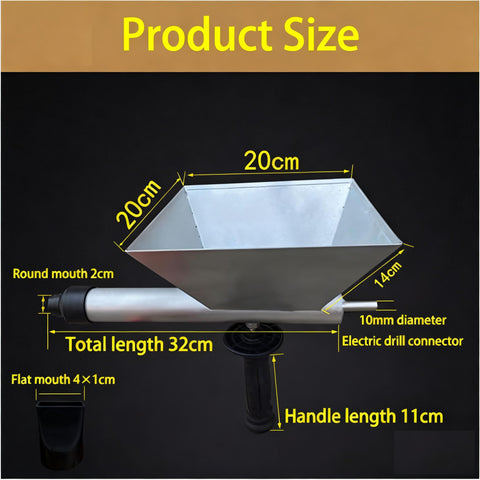 HOUBYU nozzle set is adjustable to fit different joints.
