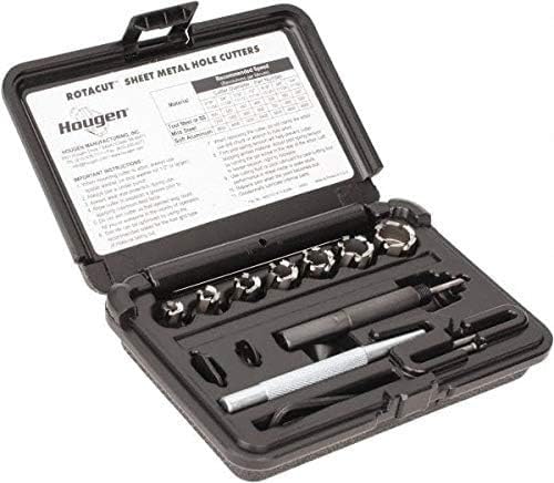 Hougen RotaCut fractional sizes facilitate accurate hole sizing for metalwork.