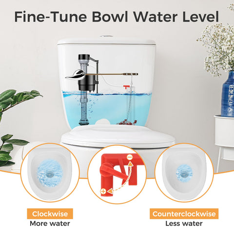 Houpeoro quiet tank fill for a calmer bathroom experience