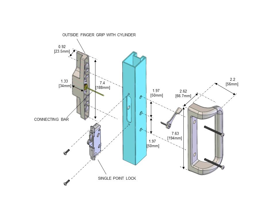 House Guard 1006 escutcheon design supports stable alignment with standard locks.