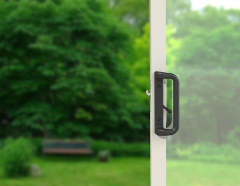 House Guard black finish adds modern style and smooth operation.