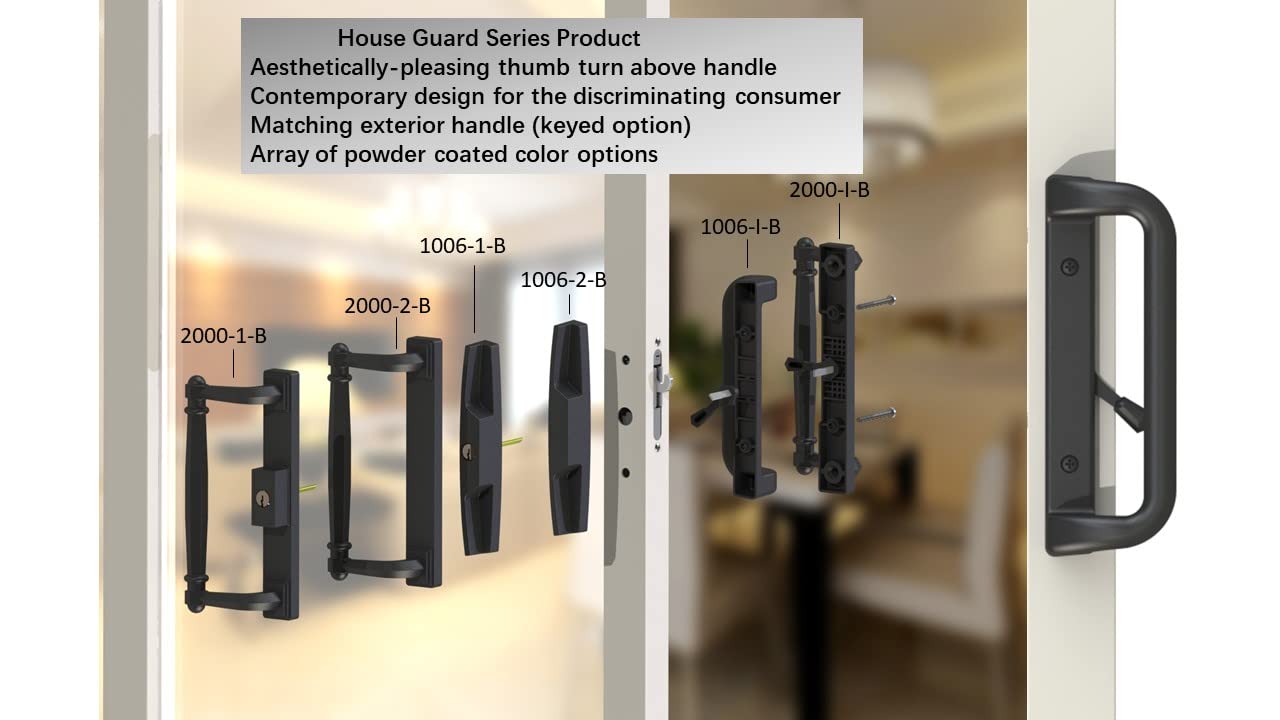 House Guard easy installation supports quick replacement for sliding doors.