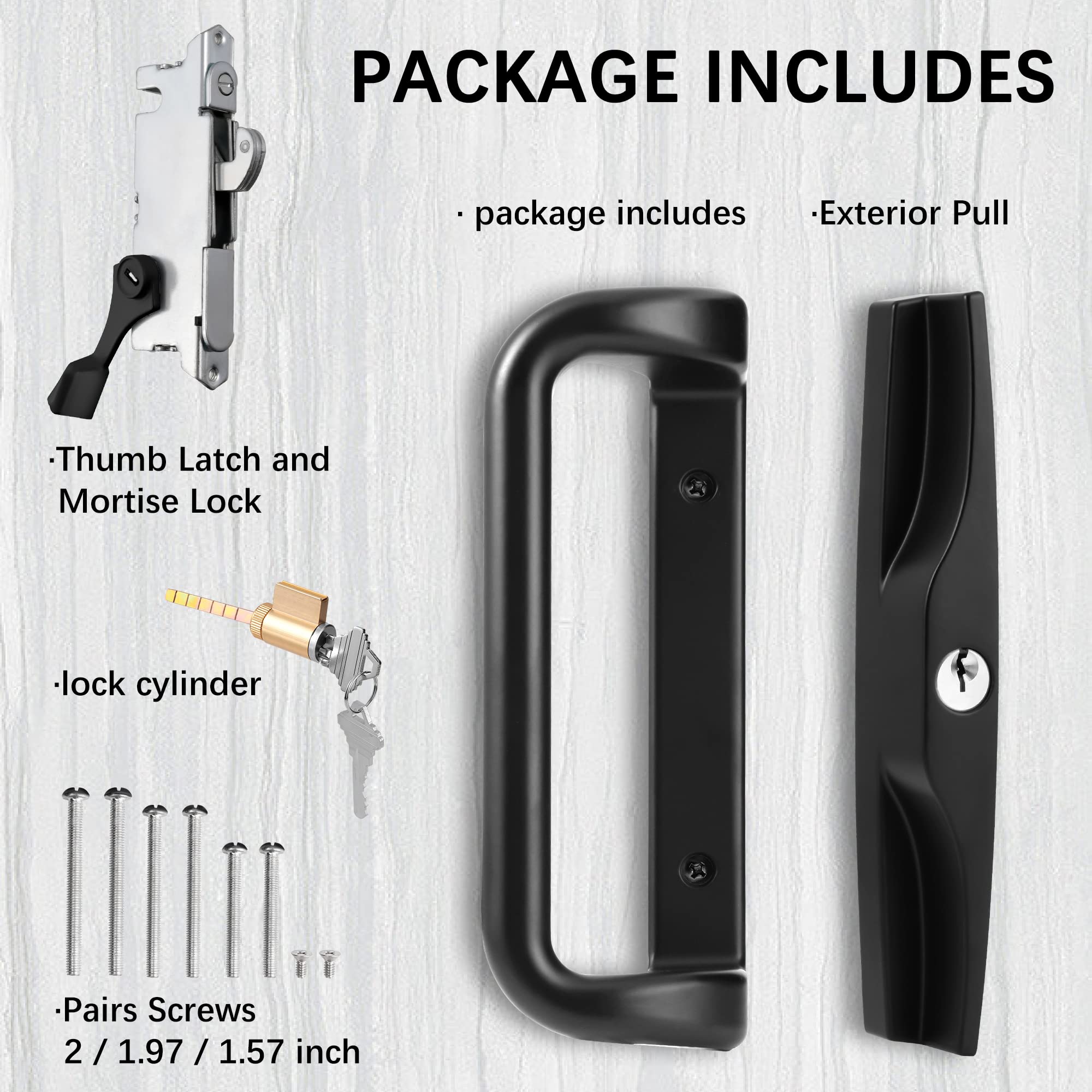 House Guard 1.25–2.25 inch stile-thickness compatibility ensures versatile fit.