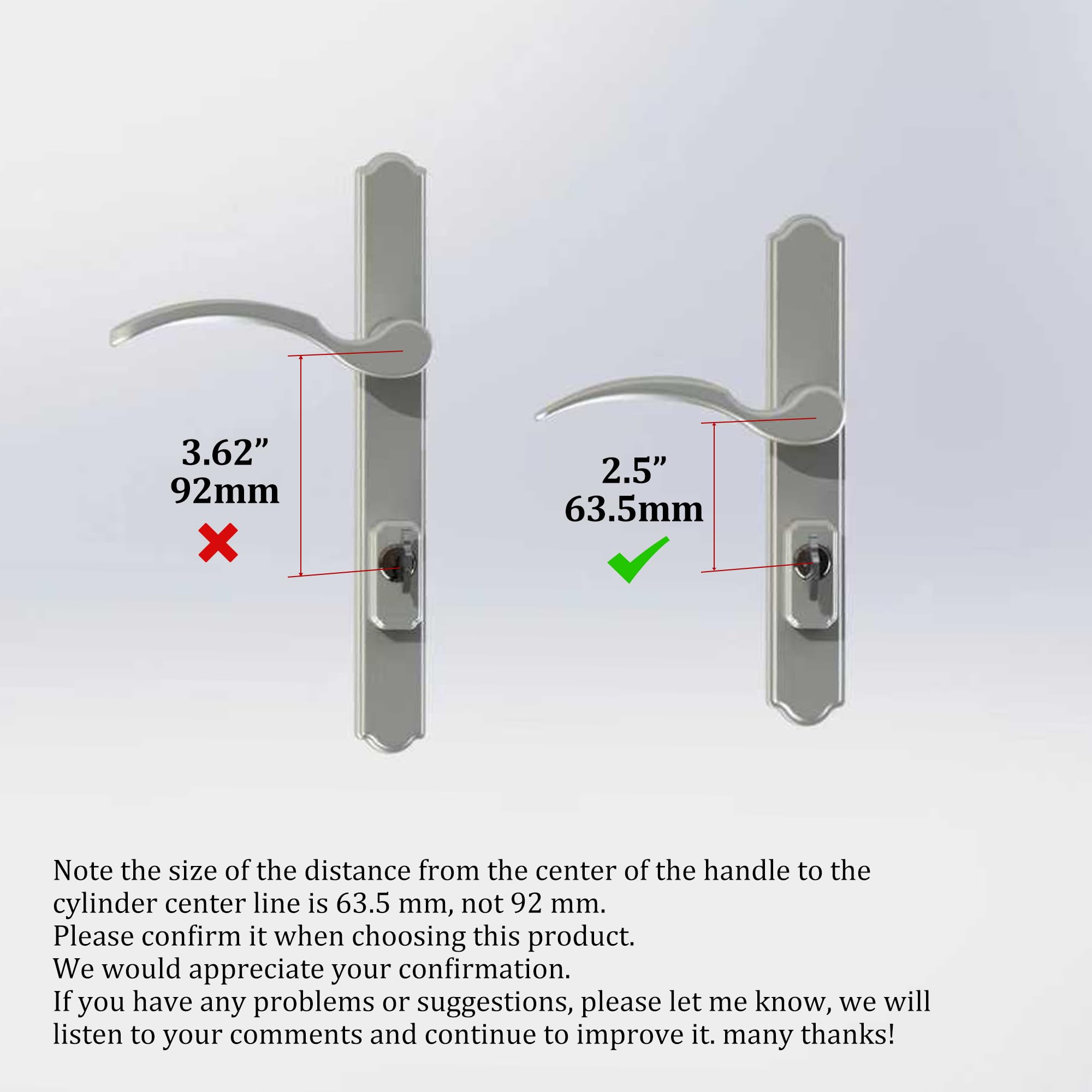 House Guard auto-lock rebound reduces wear on hardware.