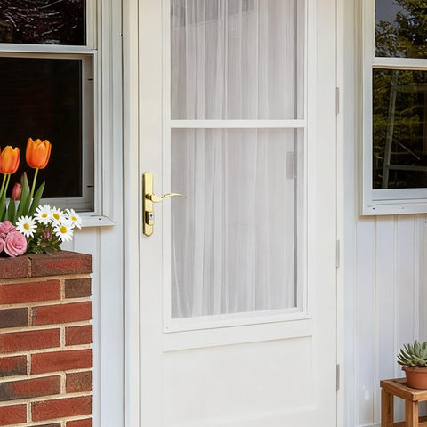 House Guard includes two strike plates for versatile framing.
