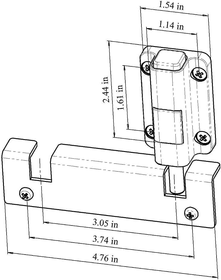 House Guard twin-point lock view highlighting enhanced secondary security