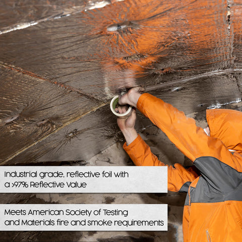 Houseables foil remains stable in humidity for reliable attic performance