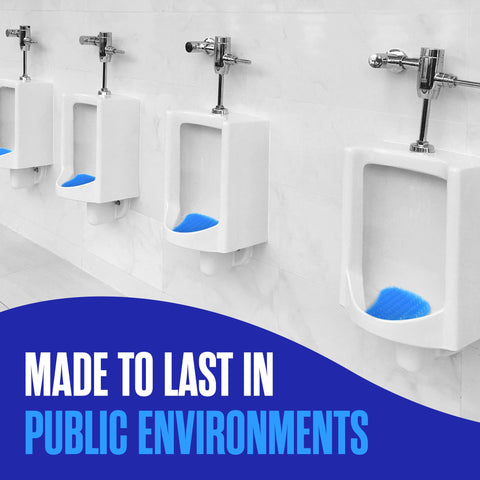 Houseables Urinal Splash Pad helps prevent floor splatter and odors.