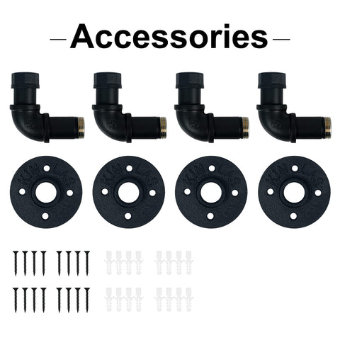 HouseAid four-pack hook holders ideal for versatile wall mounting