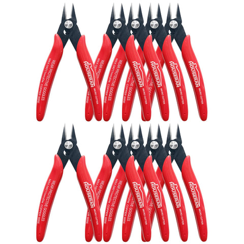 HOUSERAN 170 wire cutter close-up jaw for precise flush cuts in jewelry making