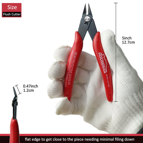 HOUSERAN 170 wire cutter flush-cutting ideal for artificial flowers and stems