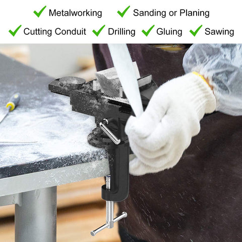 Housolution 360deg swivel-base allows versatile positioning for right and left-handed use.