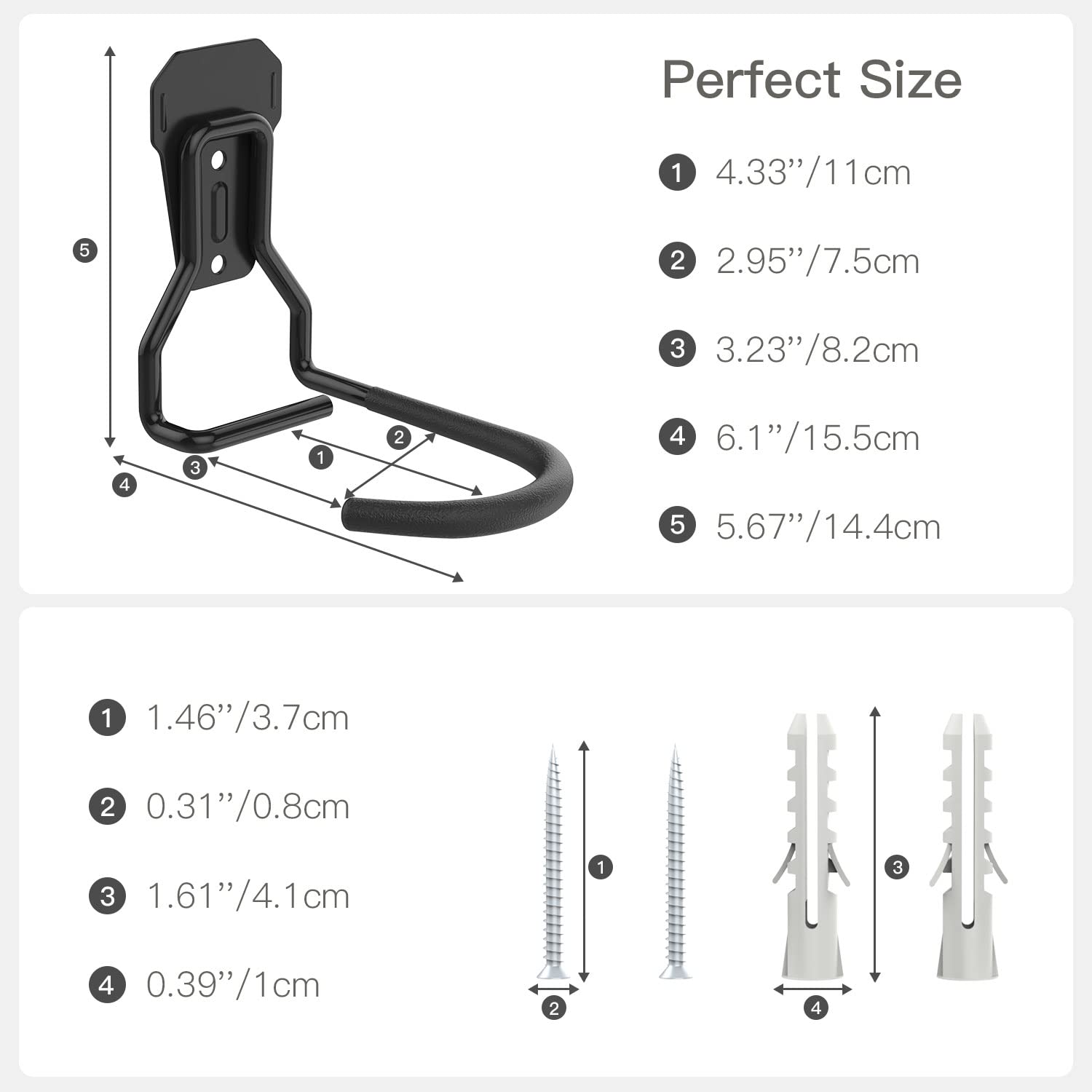 Housolution easy-installation with screws included highlights quick setup