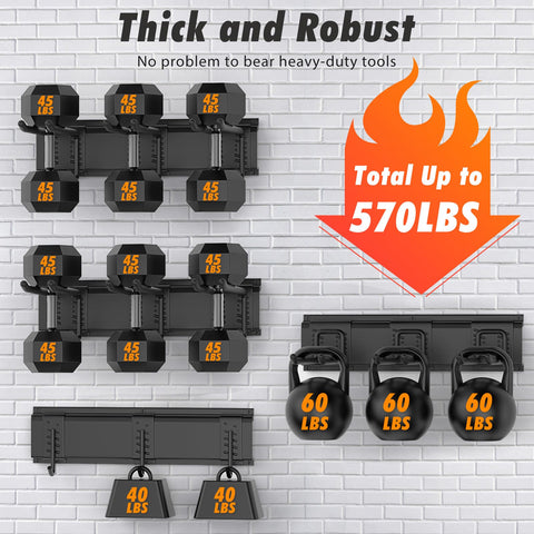 Housolution non-slip hooks keep tools secure and prevent scratches