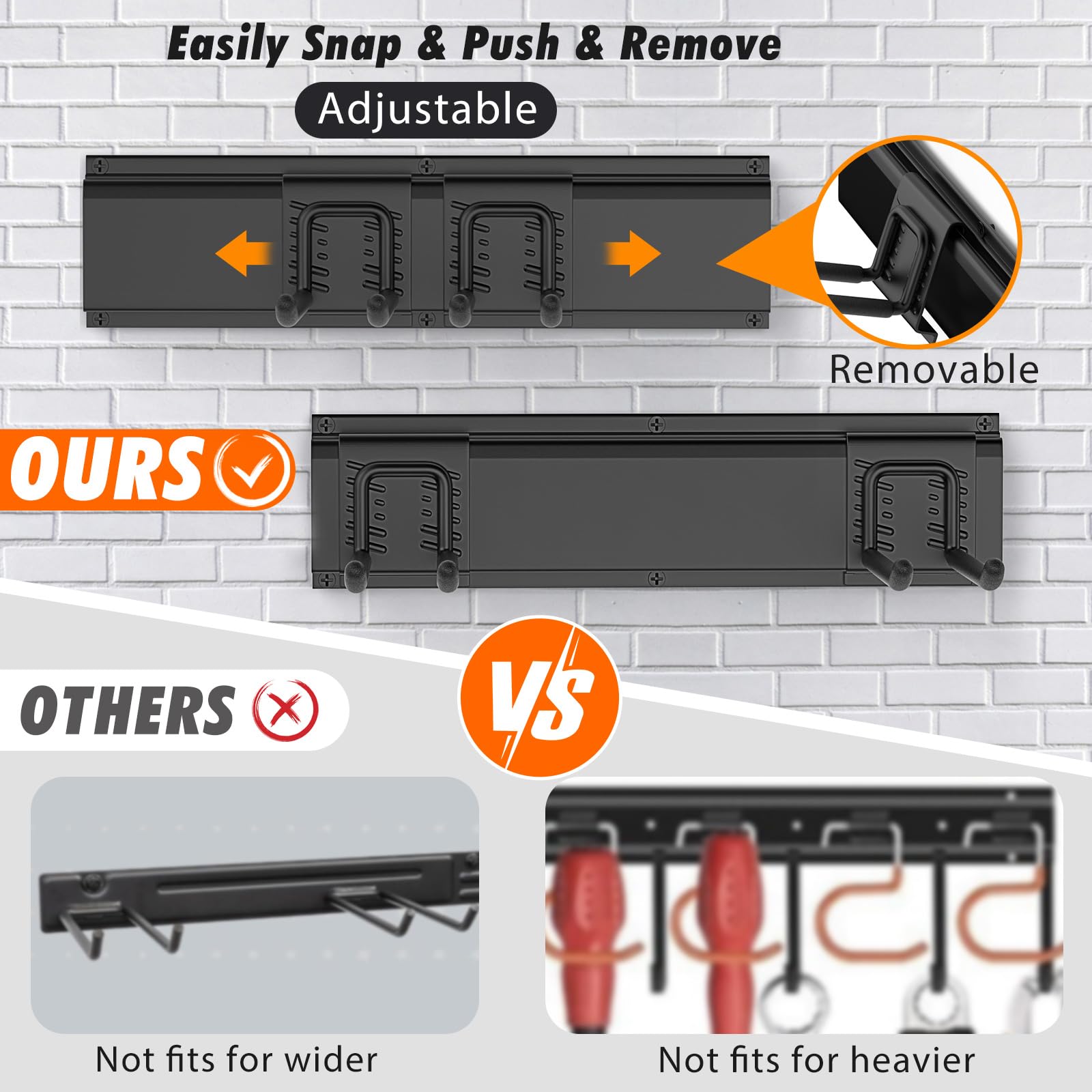 Housolution wall-mounted setup on wooden wall demonstrates easy installation