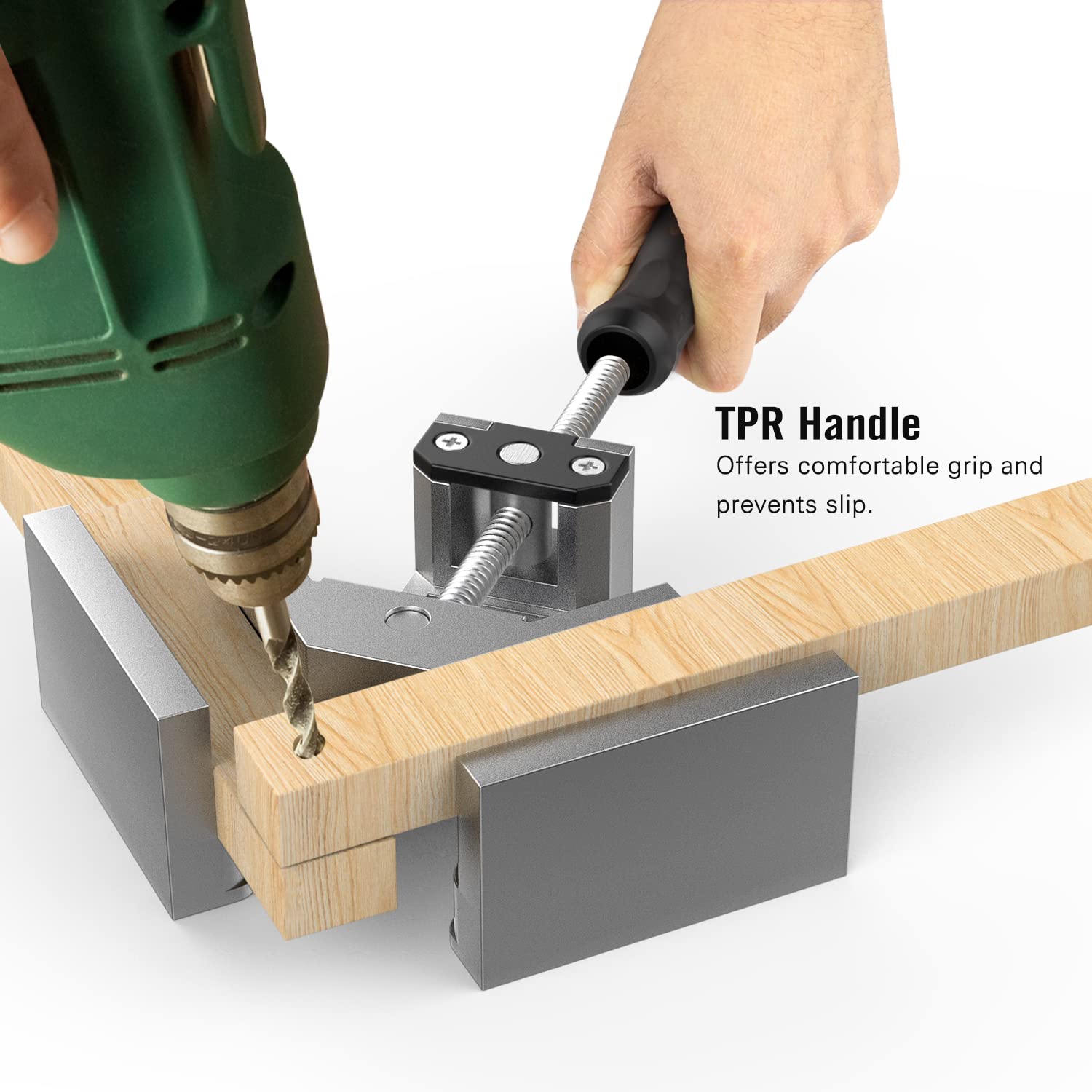 Housolution woodworking clamps set illustrating versatile project applications
