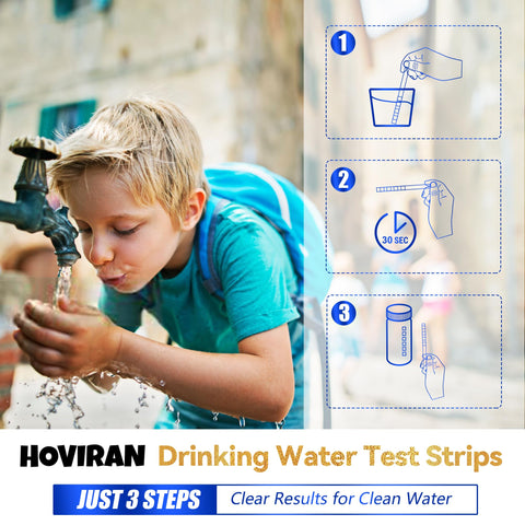 HOVIRAN compact test tube with cap for easy portability.