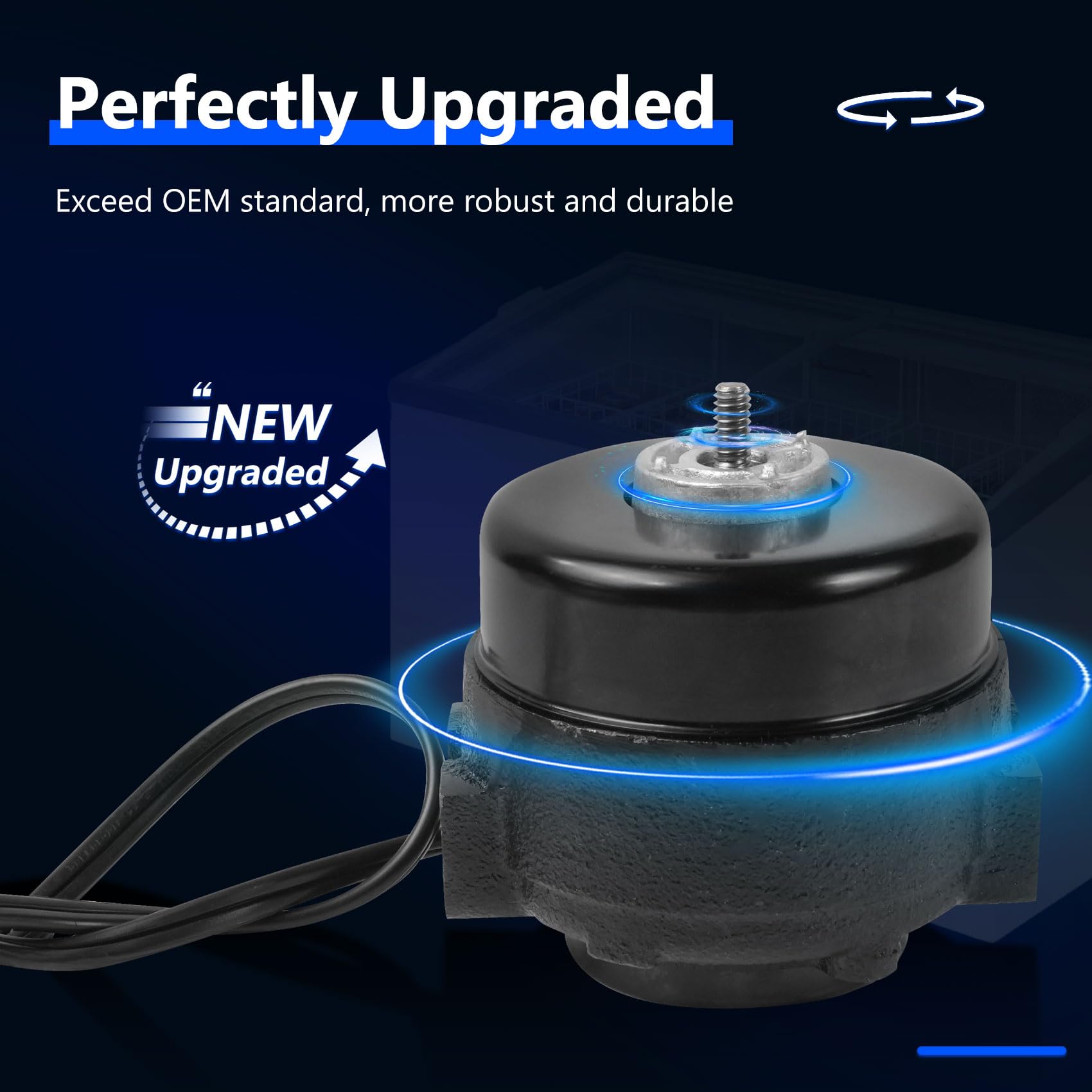 Howaoo 800402 replacement motor for AC units enables easy retrofit