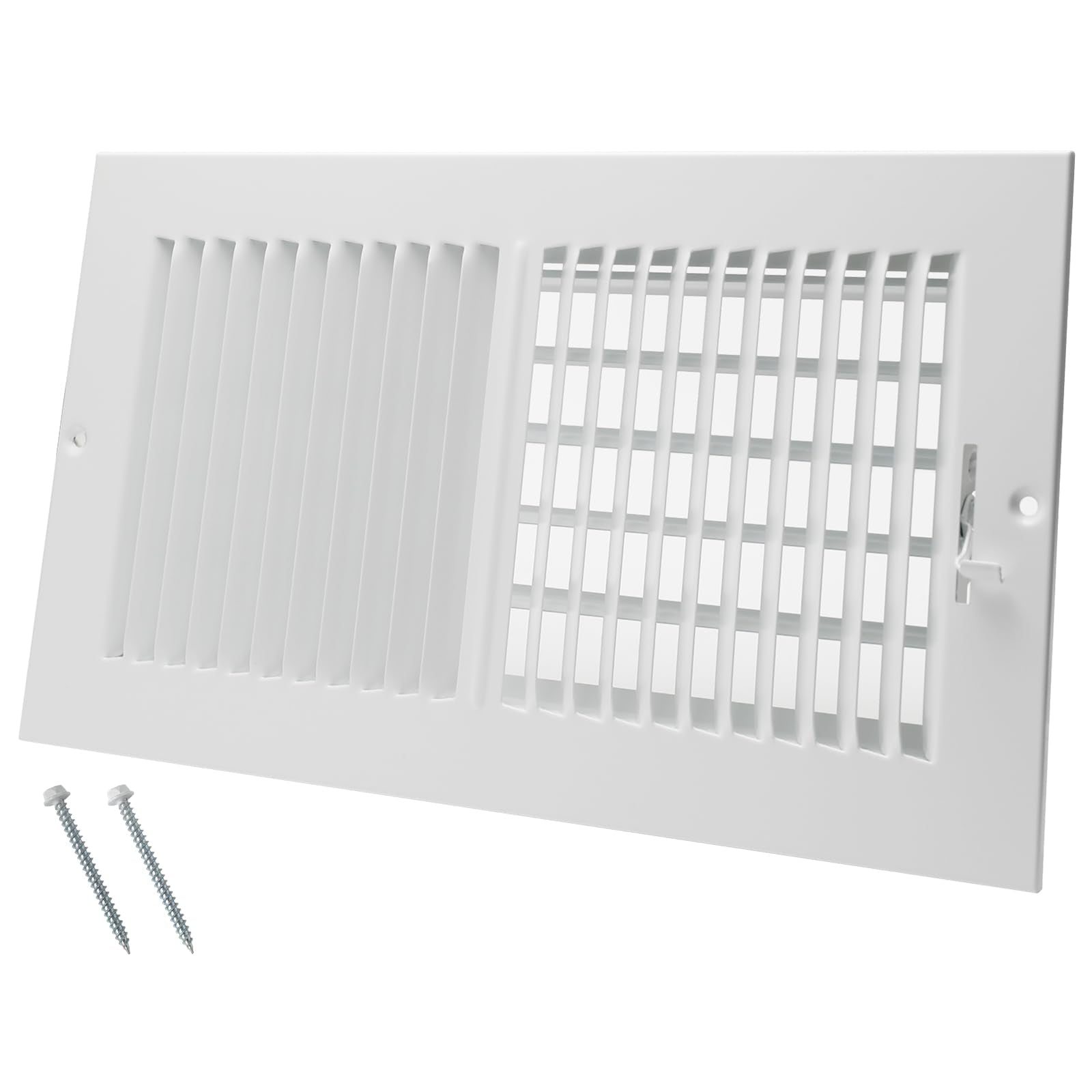 Howeall vent cover with 12x6 duct opening installs on walls or ceilings.